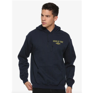 FALLOUT 76 VAULT TEC PULLOVER HOODIE VAULT BOY BETHESDA "NWT" FALLOUT 111